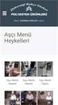 Mobile Screenshot of polyesterurunleri.com