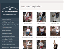 Tablet Screenshot of polyesterurunleri.com